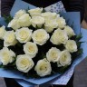 Букет из белых роз 25 əd #R2023