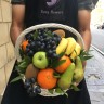 Корзина с фруктами #М2052