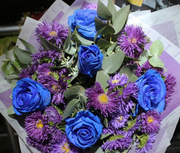 Синие розы  #S459
